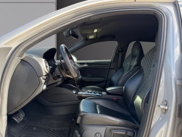 Audi rs3 sportback 2.5 tfsi 400ch s tronic 7 quattro - moteur daza - volant r8 carbone - bo - camera - sieges diamants...