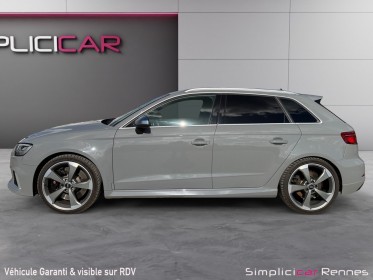 Audi rs3 sportback 2.5 tfsi 400ch s tronic 7 quattro - moteur daza - volant r8 carbone - bo - camera - sieges diamants...