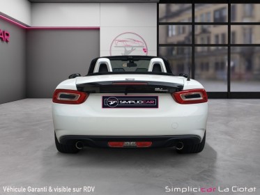Fiat 124 spider 1.4 multiair 140 ch bva lusso plus garantie 12 mois minimum occasion simplicicar la ciotat simplicicar...