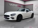 Fiat 124 spider 1.4 multiair 140 ch bva lusso plus garantie 12 mois minimum occasion simplicicar la ciotat simplicicar...