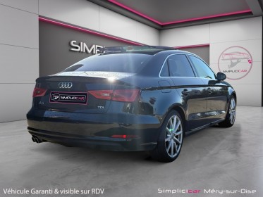 Audi a3 berline 2.0 tdi 150 ambition luxe s tronic 6 toit ouvrant keyless garantie 12 mois occasion simplicicar mery-sur-oise...