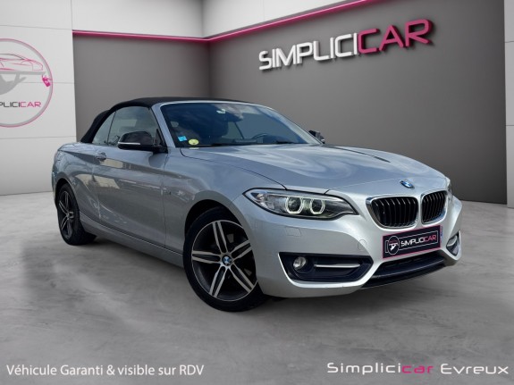 Bmw serie 2 cabriolet f23 218d 150 ch sport a - garantie 12 mois occasion simplicicar evreux simplicicar simplicibike france