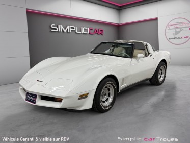 Chevrolet corvette v8 5.7 boite 4 meca climatisation toit en verre garantie 12 mois occasion barberey simplicicar...