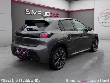 Peugeot 208 puretech 100 ss eat8 gt  caméra de recule    garantie 12 mois occasion simplicicar lyon nord simplicicar...