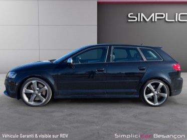 Audi rs3 sportback 2.5 tfsi 340 quattro s-tronic a suivi complet audi pack carbone audio bose occasion simplicicar besanÇon...