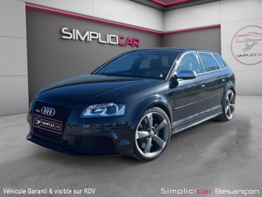 Audi rs3 sportback 2.5 tfsi 340 quattro s-tronic a suivi complet audi pack carbone audio bose occasion simplicicar besanÇon...