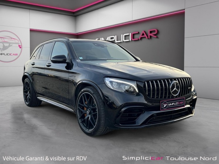 Mercedes glc classe 63 s amg 9g-tronic 4matic siège f1 malus payé entretien complet mercedes occasion simplicicar toulouse...