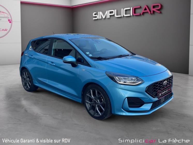Ford fiesta 1.0 eboost 125 mhev st line  garantie 12 mois occasion simplicicar la fleche simplicicar simplicibike france
