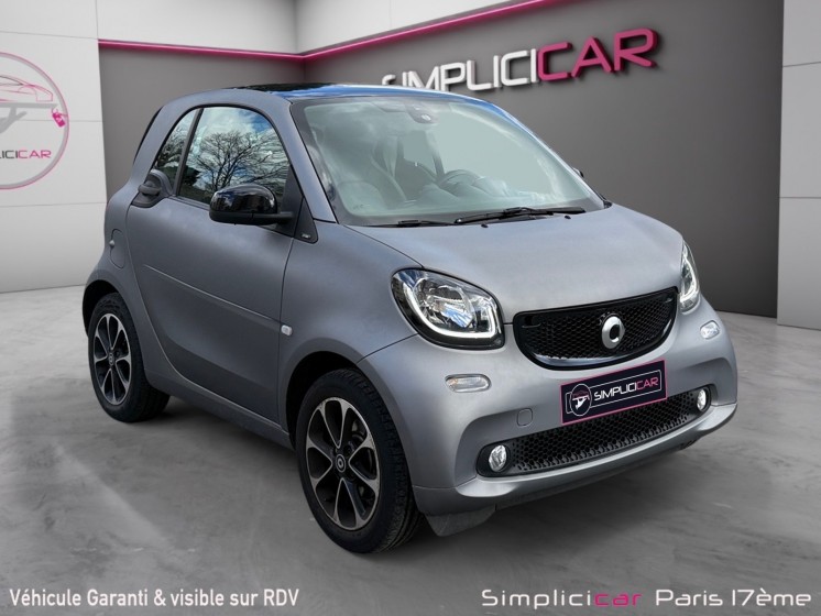 Smart fortwo coupe 0.9 90 ch ss ba6 prime/entretien À jour/garantie 12 mois occasion paris 17ème (75)(porte maillot)...