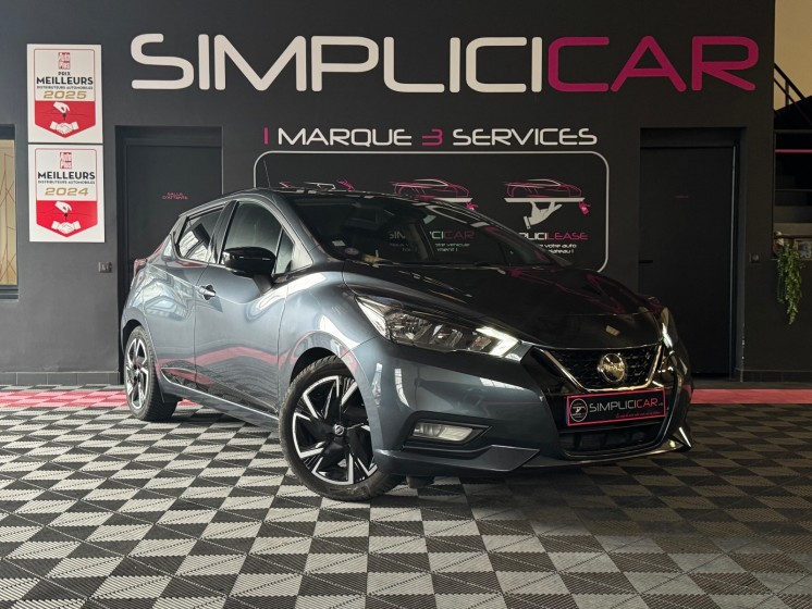 Nissan micra 2021 ig-t 92 xtronic made in france - boite automatique - carnet d'entretien nissan - apple carplay -...