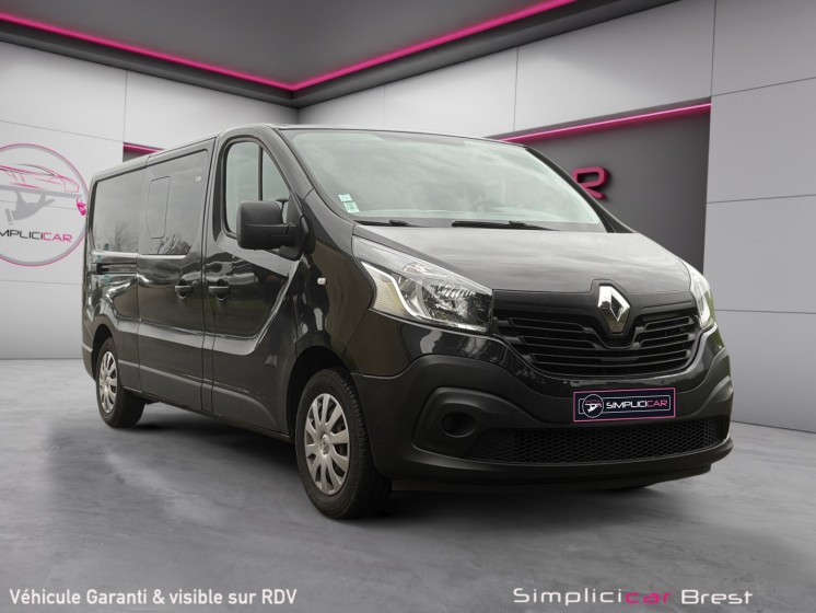Renault trafic fourgon gn l2h1 1200kg dci 125 energy e6 - garantie 12 mois - occasion simplicicar brest simplicicar...