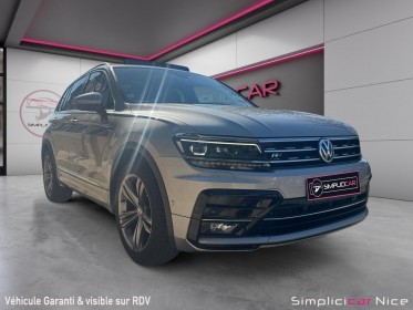 Volkswagen tiguan 2.0 tdi 150 bmt 4motion rline / toit ouvrant /sieges chauffants /camera / radar/ garantie 12 mois occasion ...