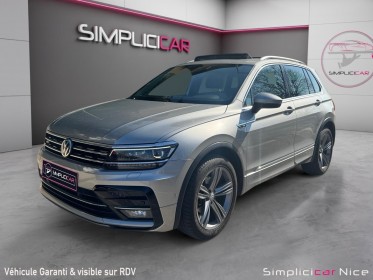 Volkswagen tiguan 2.0 tdi 150 bmt 4motion rline / toit ouvrant /sieges chauffants /camera / radar/ garantie 12 mois occasion ...