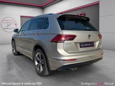 Volkswagen tiguan 2.0 tdi 150 bmt 4motion rline / toit ouvrant /sieges chauffants /camera / radar/ garantie 12 mois occasion ...