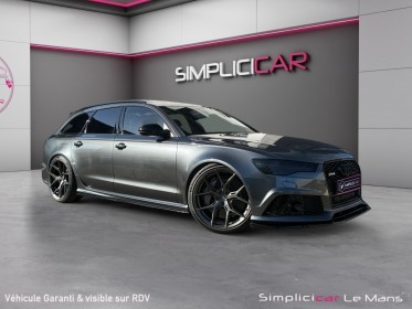 Audi rs6 avant performance v8 4.0 tfsi quattro pack carbon admission eventuri ligne milltek toit ouvrant jantes vossen...