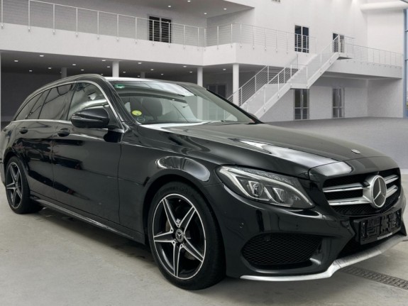 Mercedes classe c break 220 d 9g-tronic amg line - - toit ouvrant - sono burmester- siege chauffant - régulateur de...