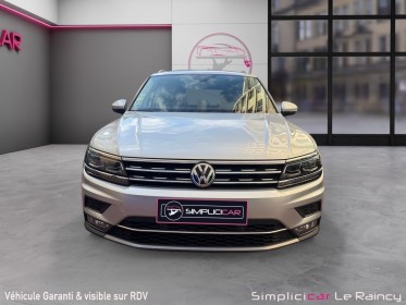 Volkswagen tiguan 2.0 tdi 150 dsg7 carat toit ouvrant carplay entretient full vw garantie 12 mois occasion simplicicar le...