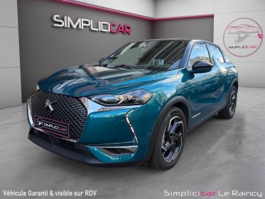 Ds ds3 crossback puretech 130 eat8 grand chic opera carplay cuir entretiens ds garantie 12 mois occasion simplicicar le...
