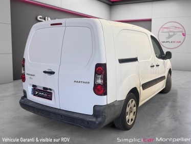 Peugeot partner fourgon long 1.6 100ch garantie 12 mois occasion montpellier (34) simplicicar simplicibike france