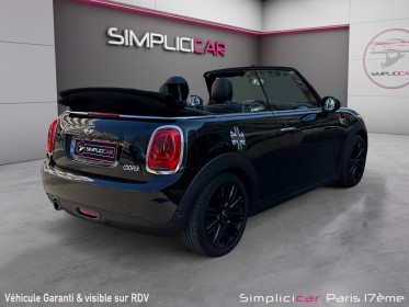 Mini  cooper 136 ch red hot chili cabriolet/garantie 12 mois/entretien a jour/sieges chauffant occasion paris 17ème...