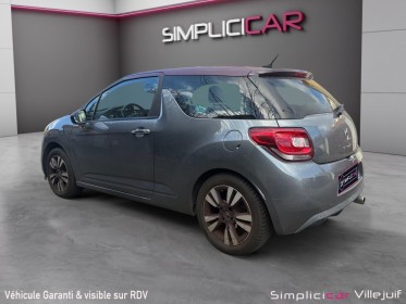 Citroen ds3 vti 120 airdream so chic, radar ar, verrouillages centralisés, garantie 12 mois occasion simplicicar villejuif ...