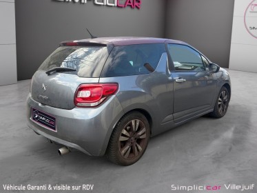 Citroen ds3 vti 120 airdream so chic, radar ar, verrouillages centralisés, garantie 12 mois occasion simplicicar villejuif ...