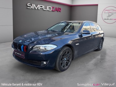 Bmw serie 5 touring f11 520d 184ch luxe a, sièges chauffants  électriques, régulateur adapt, garantie 12 mois occasion...