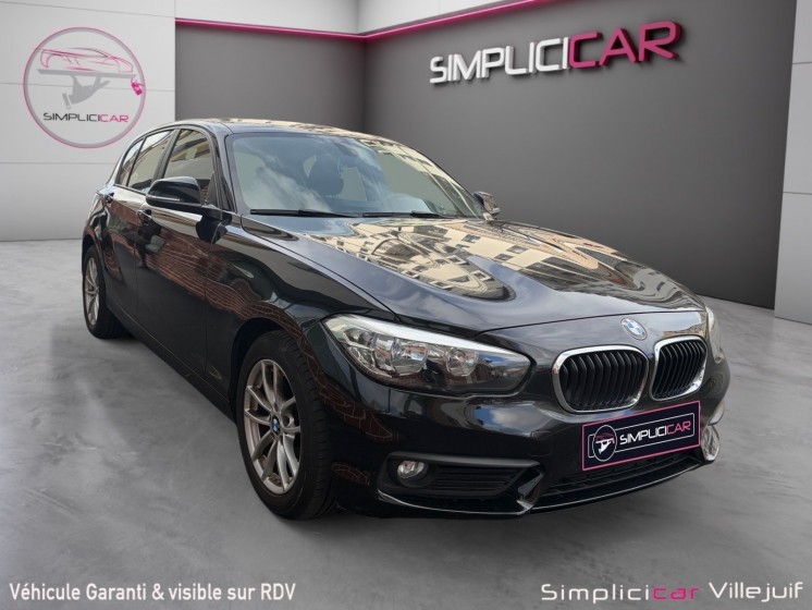 Bmw serie 1 f20 lci 116d 116 ch lounge, radar av/ar, clim auto, start/stop, garantie 12 mois occasion simplicicar villejuif ...