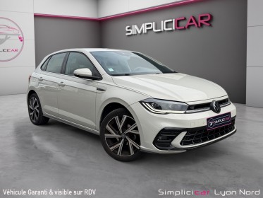 Volkswagen polo 1.0 tsi 95 ss bvm5 r-line camera de recul garantie 12 mois occasion simplicicar lyon nord simplicicar...