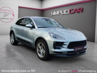 Porsche macan 2.0 245 ch pdk carplay- intérieur cuir-camera 360-siéges electriques occasion champigny-sur-marne (94)...