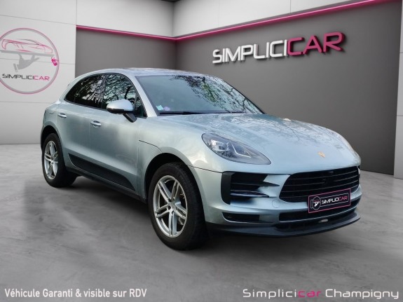 Porsche macan 2.0 245 ch pdk carplay- intérieur cuir-camera 360-siéges electriques occasion champigny-sur-marne (94)...