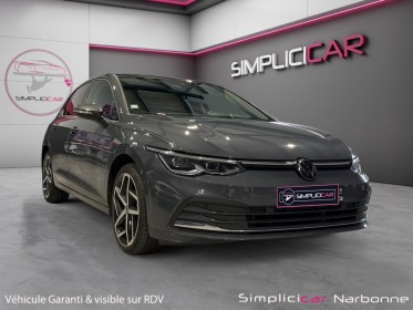 Volkswagen golf 2.0 tdi scr 150 dsg7 style 1st toit ouvrant carplay garantie 12 mois occasion simplicicar narbonne...
