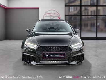 Audi rs3 sportback 2.5 tfsi 400 s tronic 7 quattro apple carplay toit ouvrant garanti 12 mois occasion simplicicar toulouse...