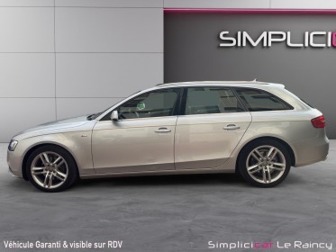 Audi a4 avant 2.0 tfsi 211 s line très bien entretenue garantie 12 mois occasion simplicicar le raincy simplicicar...