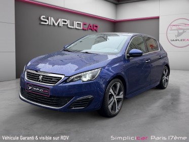 Peugeot 308 1.6 thp 205ch ss bvm6 gt - ouverture et demarrage sans clÉ - toit panoramique - alarme occasion paris 17ème...