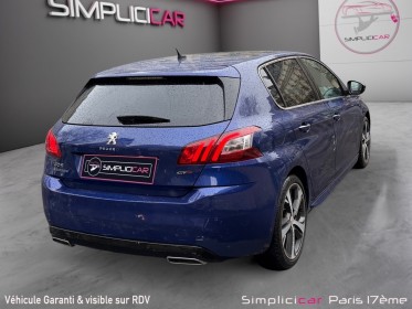 Peugeot 308 1.6 thp 205ch ss bvm6 gt - ouverture et demarrage sans clÉ - toit panoramique - alarme occasion paris 17ème...