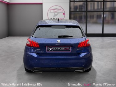 Peugeot 308 1.6 thp 205ch ss bvm6 gt - ouverture et demarrage sans clÉ - toit panoramique - alarme occasion paris 17ème...
