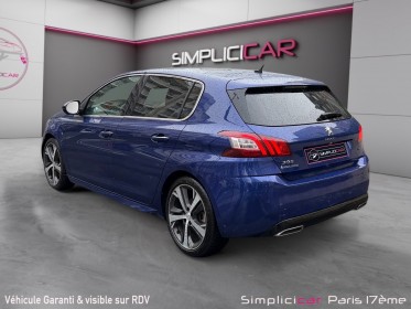 Peugeot 308 1.6 thp 205ch ss bvm6 gt - ouverture et demarrage sans clÉ - toit panoramique - alarme occasion paris 17ème...