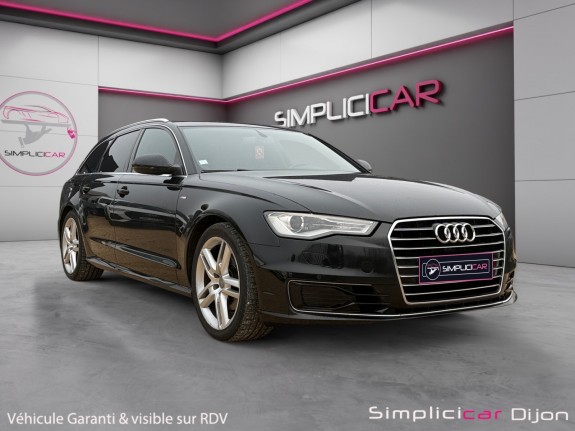 Audi a6 avant 2.0 tdi ultra 190 s tronic 7 s line toit pano ouvrant garantie 12 mois occasion simplicicar dijon simplicicar...