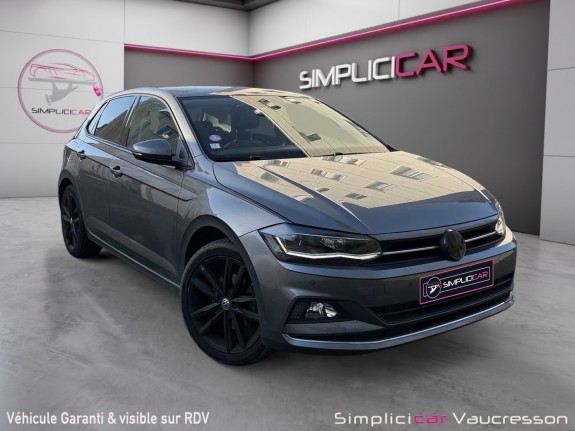 Volkswagen polo 1.0 tsi 115 carat occasion simplicicar vaucresson simplicicar simplicibike france