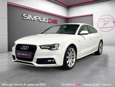 Audi a5 sportback 1.8 tfsi 177 s line occasion simplicicar magny-en-vexin simplicicar simplicibike france