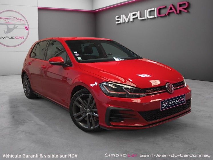 Volkswagen golf 2.0 tsi 245 dsg7 gti performance carplay camera garantie 12 mois occasion simplicicar saint-jean simplicicar...
