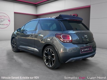 Citroen ds3 thp 155 sport chic cabriolet chaine de distrib/garantie 12mois occasion simplicicar lyon nord simplicicar...