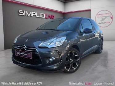 Citroen ds3 thp 155 sport chic cabriolet chaine de distrib/garantie 12mois occasion simplicicar lyon nord simplicicar...