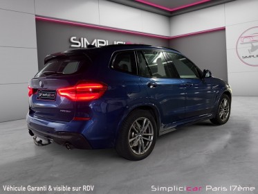 Bmw x3 g01 xdrive 20i 184ch bva8 m sport/pack black/entretien complet bmw/garantie 12 mois occasion paris 17ème (75)(porte...