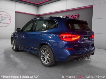 Bmw x3 g01 xdrive 20i 184ch bva8 m sport/pack black/entretien complet bmw/garantie 12 mois occasion paris 17ème (75)(porte...