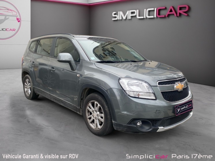 Chevrolet orlando 2.0 vcdi 130 lt-vehicule  7 places, rien a prevoir ! super voiture routiere et familliale. occasion paris...