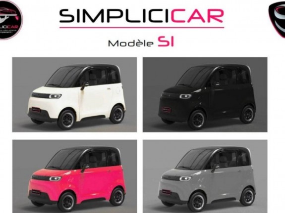 Simplici s1 100% electrique sans permis neuf occasion  simplicicar nice - pfvauto simplicicar simplicibike france