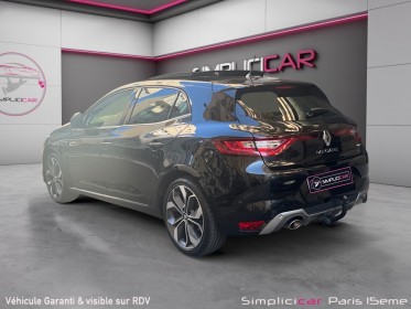 Renault megane iv berline tce 160 edc fap gt-line garantie 12 mois occasion paris 15ème (75) simplicicar simplicibike france