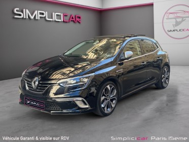 Renault megane iv berline tce 160 edc fap gt-line garantie 12 mois occasion paris 15ème (75) simplicicar simplicibike france